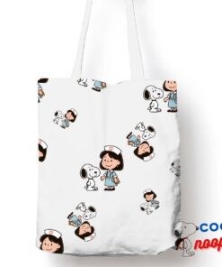 Alluring Snoopy Nurse Tote Bag 1