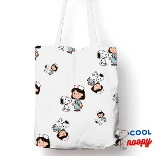 Alluring Snoopy Nurse Tote Bag 1