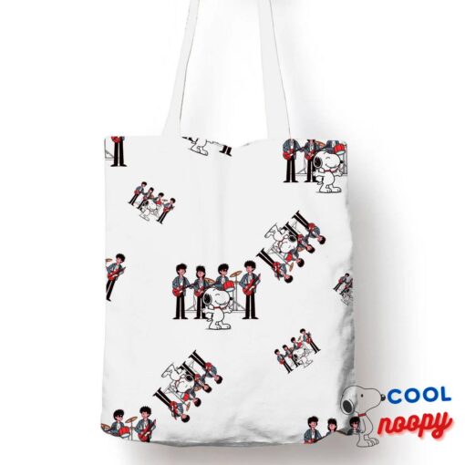 Alluring Snoopy The Smiths Rock Band Tote Bag 1