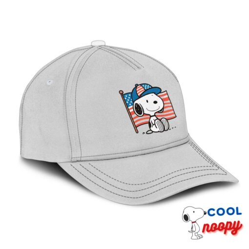 Amazing Snoopy American Flag Hat 2