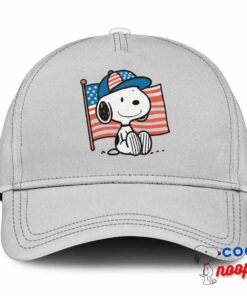 Amazing Snoopy American Flag Hat 3