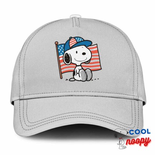 Amazing Snoopy American Flag Hat 3