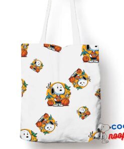 Amazing Snoopy Basketball Tote Bag 1