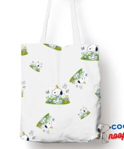 Amazing Snoopy Easter Tote Bag 1