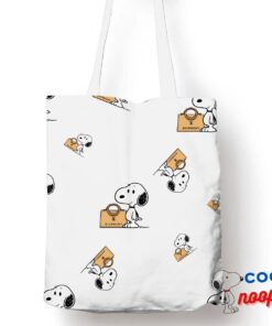 Amazing Snoopy Givenchy Logo Tote Bag 1