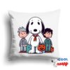 Amazing Snoopy Michael Myers Square Pillow 1