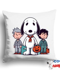 Amazing Snoopy Michael Myers Square Pillow 1