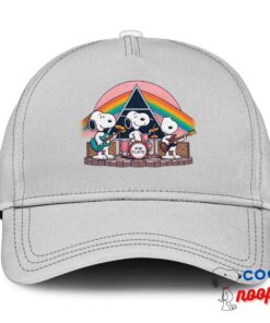 Amazing Snoopy Pink Floyd Rock Band Hat 3