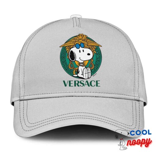 Amazing Snoopy Versace Logo Hat 3