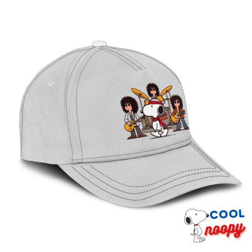 Astonishing Snoopy Aerosmith Rock Band Hat 2