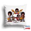 Astonishing Snoopy Aerosmith Rock Band Square Pillow 1