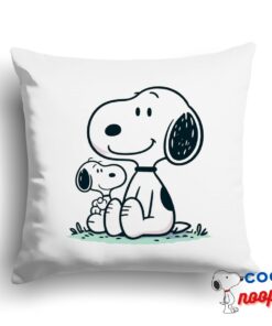 Astonishing Snoopy Dog Square Pillow 1