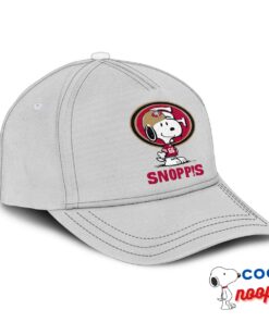 Astonishing Snoopy San Francisco 49ers Logo Hat 2