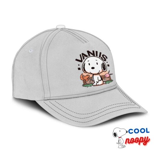 Astonishing Snoopy Vans Logo Hat 2
