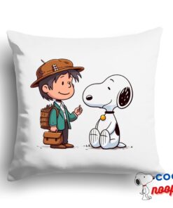 Attractive Snoopy Bray Wyatt Square Pillow 1