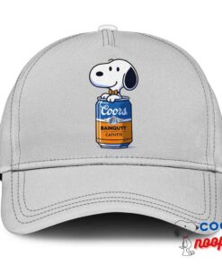Attractive Snoopy Coors Banquet Logo Hat 3