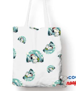 Attractive Snoopy Grinch Movie Tote Bag 1