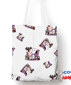 Attractive Snoopy Horror Movies Tote Bag 1