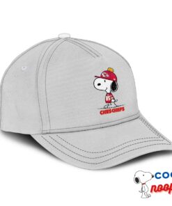 Attractive Snoopy Kansas City Chiefs Logo Hat 2
