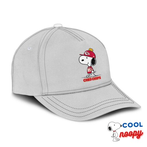 Attractive Snoopy Kansas City Chiefs Logo Hat 2