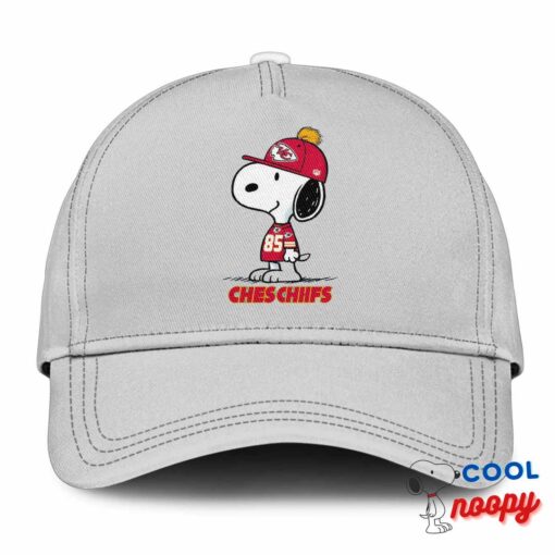 Attractive Snoopy Kansas City Chiefs Logo Hat 3