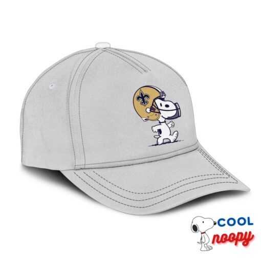 Attractive Snoopy New Orleans Saints Logo Hat 2