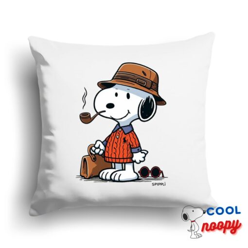 Attractive Snoopy Ralph Lauren Square Pillow 1