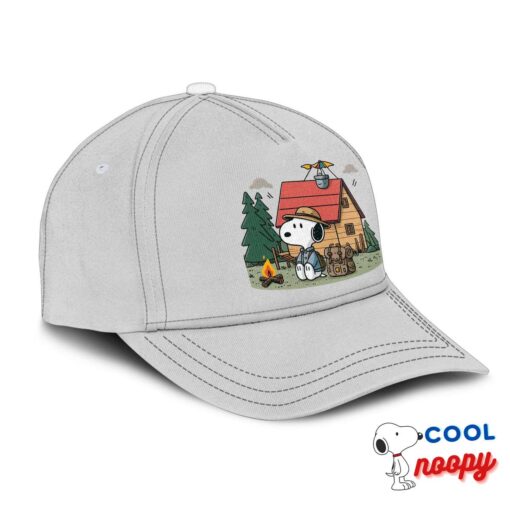 Awe Inspiring Snoopy Camping Hat 2