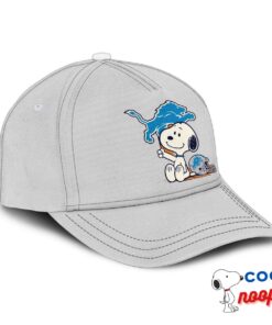 Awe Inspiring Snoopy Detroit Lions Logo Hat 2