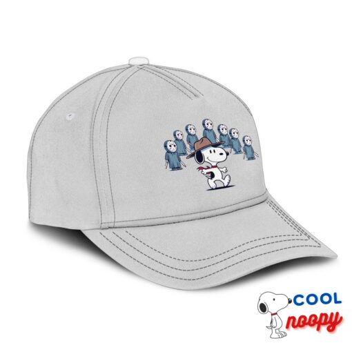 Awe Inspiring Snoopy Friday The 13th Movie Hat 2