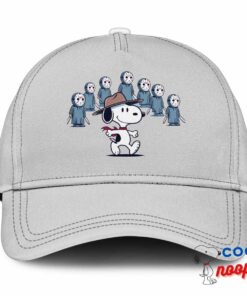 Awe Inspiring Snoopy Friday The 13th Movie Hat 3