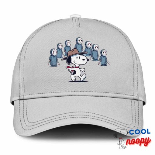 Awe Inspiring Snoopy Friday The 13th Movie Hat 3