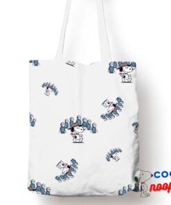 Awe Inspiring Snoopy Friday The 13th Movie Tote Bag 1