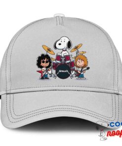 Awe Inspiring Snoopy Metallica Band Hat 3