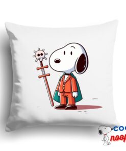 Awe Inspiring Snoopy One Piece Square Pillow 1