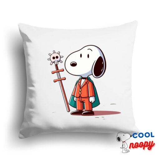 Awe Inspiring Snoopy One Piece Square Pillow 1