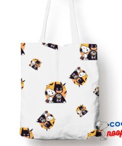 Awesome Snoopy Batman Tote Bag 1
