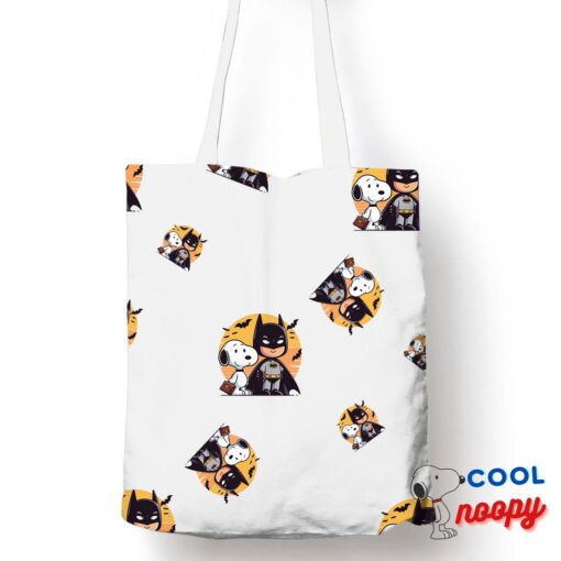 Awesome Snoopy Batman Tote Bag 1