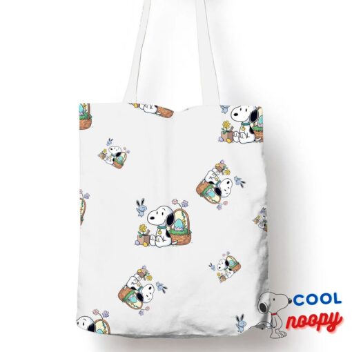 Awesome Snoopy Easter Tote Bag 1