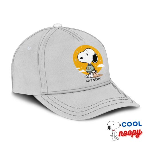 Awesome Snoopy Givenchy Logo Hat 2