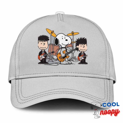 Awesome Snoopy Joy Division Rock Band Hat 3