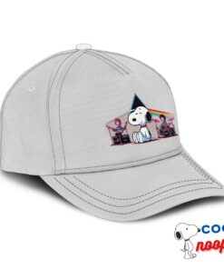 Awesome Snoopy Pink Floyd Rock Band Hat 2