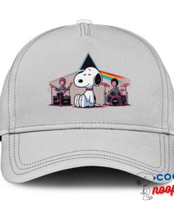 Awesome Snoopy Pink Floyd Rock Band Hat 3