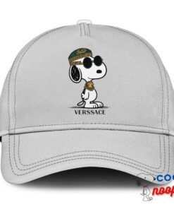 Awesome Snoopy Versace Logo Hat 3