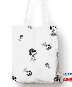 Awesome Snoopy Versace Logo Tote Bag 1