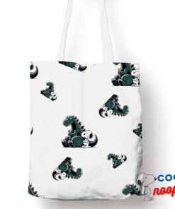 Beautiful Snoopy Godzilla Tote Bag 1