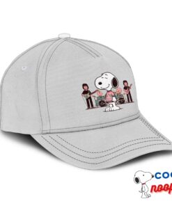 Beautiful Snoopy Pink Floyd Rock Band Hat 2