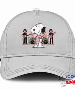 Beautiful Snoopy Pink Floyd Rock Band Hat 3