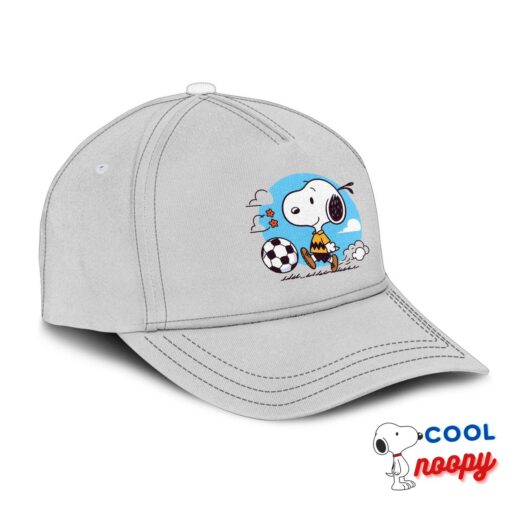 Beautiful Snoopy Soccer Hat 2
