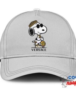 Beautiful Snoopy Versace Logo Hat 3